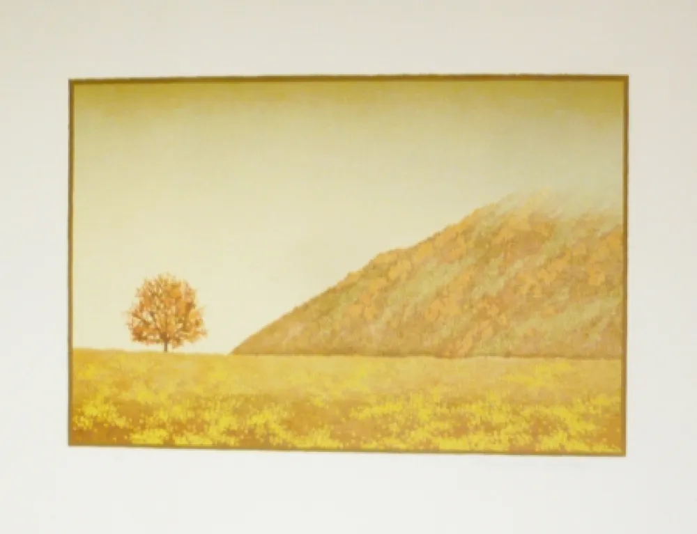 Litografía Rodrigo - Hace fresco