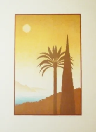 Litografía Rodrigo - Majnun wa layla