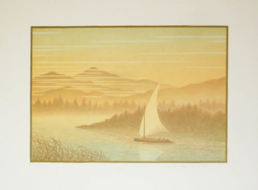 Litografía Rodrigo - Una cancion en el regreso