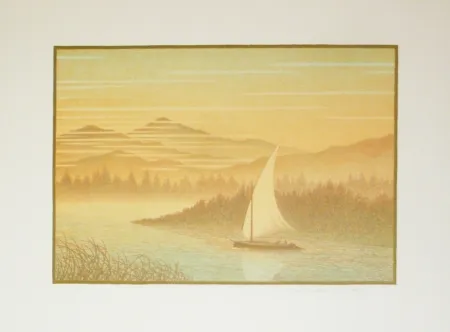 Litografía Rodrigo - Una cancion en el regreso