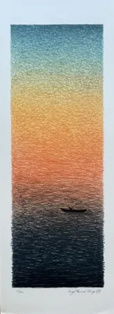 Litografía Rodrigo - Zloela zirudien