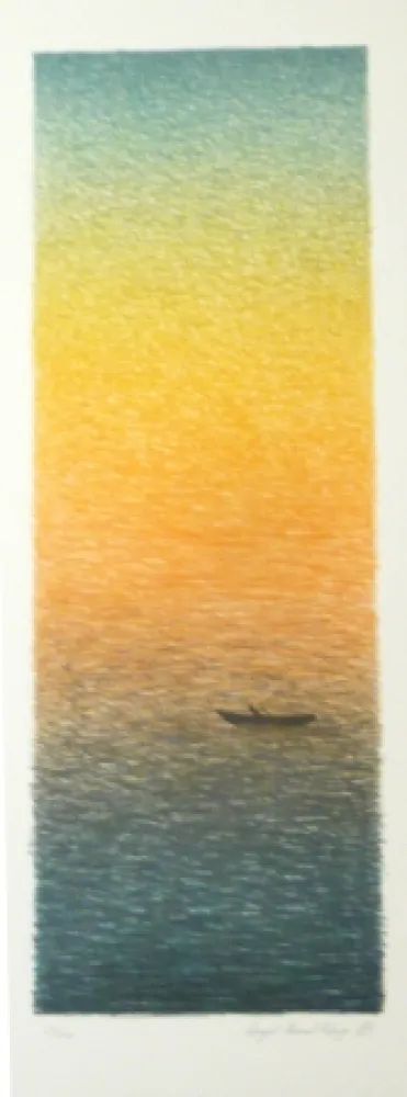 Litografía Rodrigo - Zloela zirudien