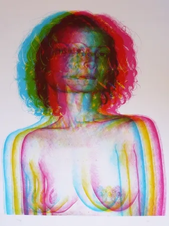 Litografía Rodriguez - White 1