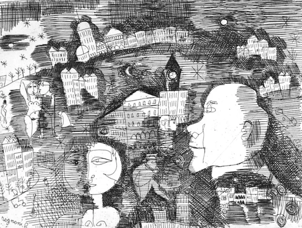 Aguafuerte Rognoni - Città