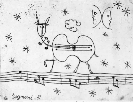 Aguafuerte Rognoni - Pastorale