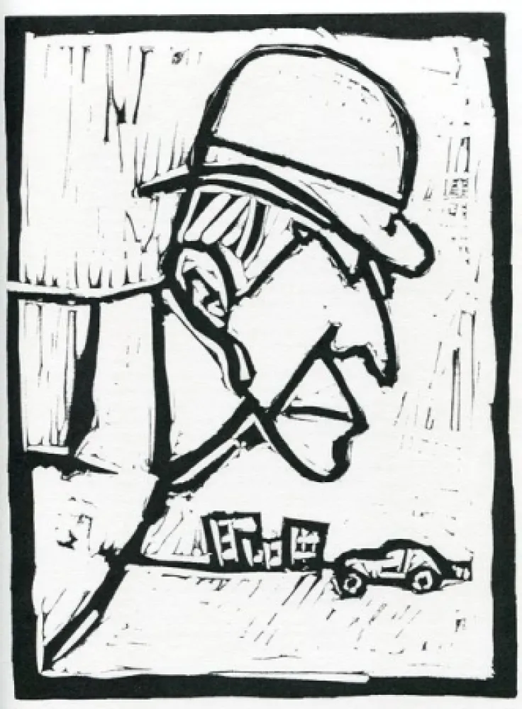 Linograbado Rognoni - Senza titolo