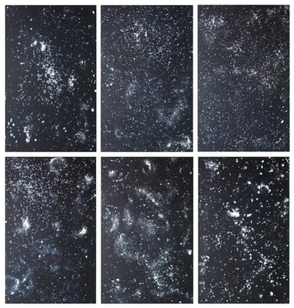 Litografía Rondinone - Stars, portfolio