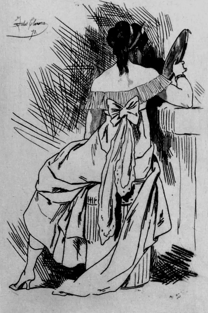 Aguafuerte Rops - Metella