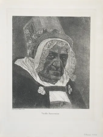 Grabado Rops - Vieille Anversoise