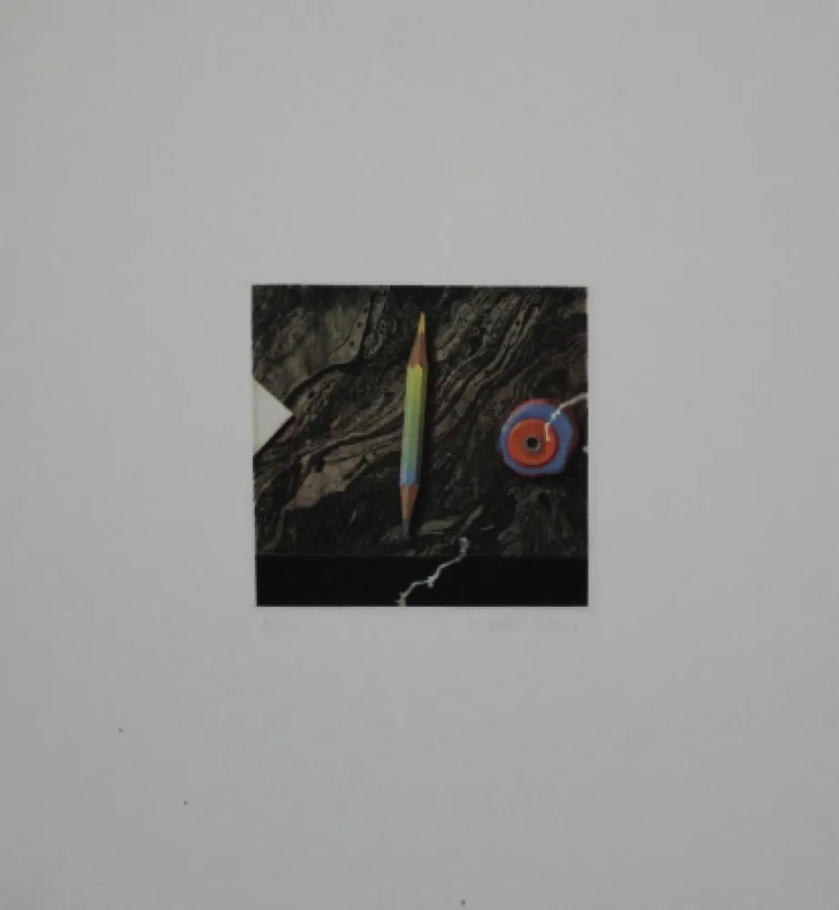 Aguafuerte Y Aguatinta Rösel - Buntstift