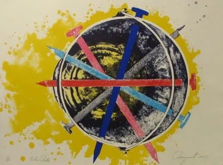 Serigrafía Rosenquist - Echo Pale