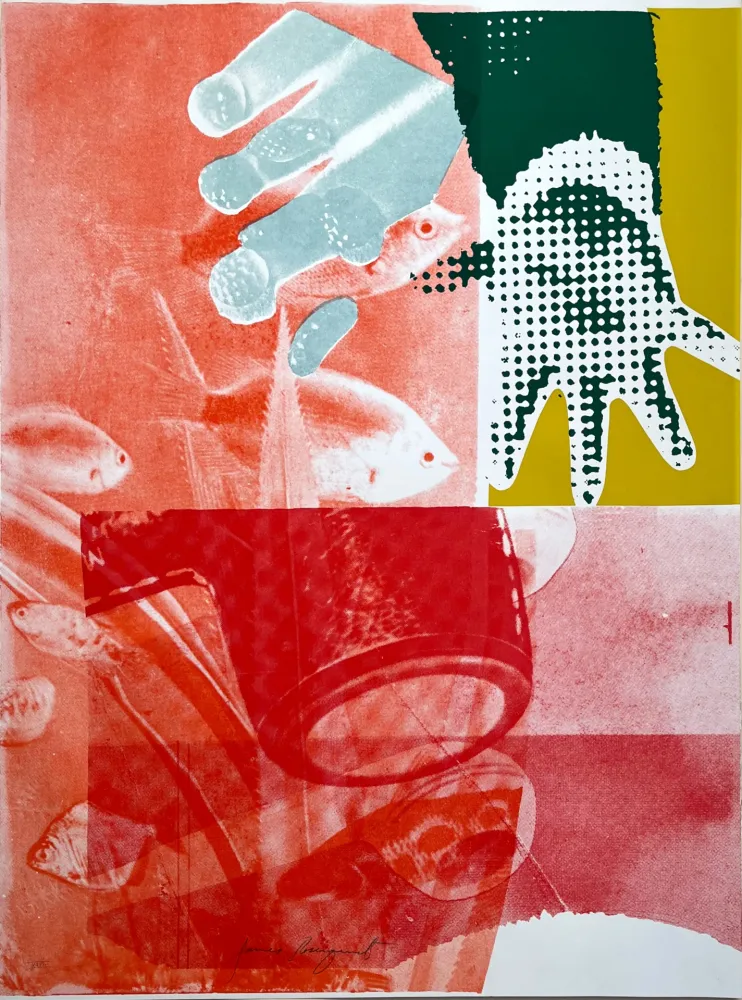 Serigrafía Rosenquist - For Love