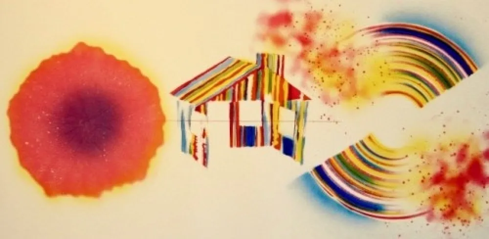 Aguafuerte Y Aguatinta Rosenquist - Hot Lake (State I)