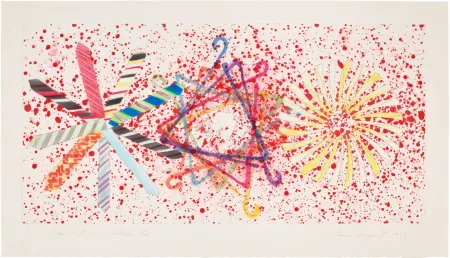 Aguafuerte Y Aguatinta Rosenquist - More Points on a Bachelor's Tie