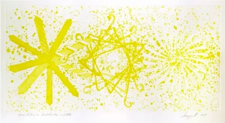 Aguatinta Rosenquist - More Points on a Bachelor's Tie - 2 state