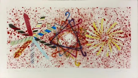 Aguafuerte Y Aguatinta Rosenquist - MORE POINTS ON A BACHELOR'S TIE