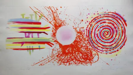 Aguafuerte Y Aguatinta Rosenquist - Rouge Pad