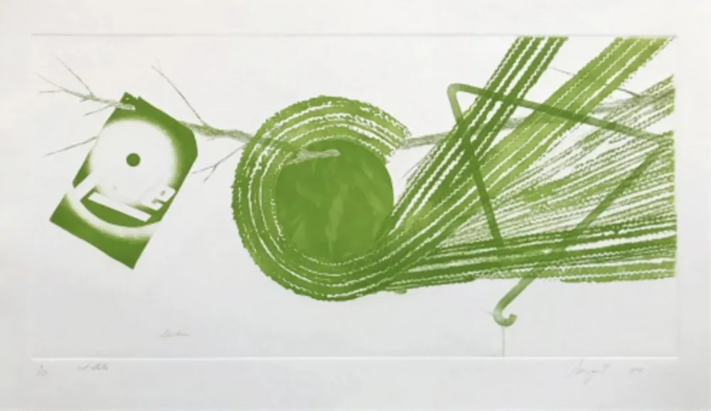 Aguafuerte Y Aguatinta Rosenquist - SPOKES