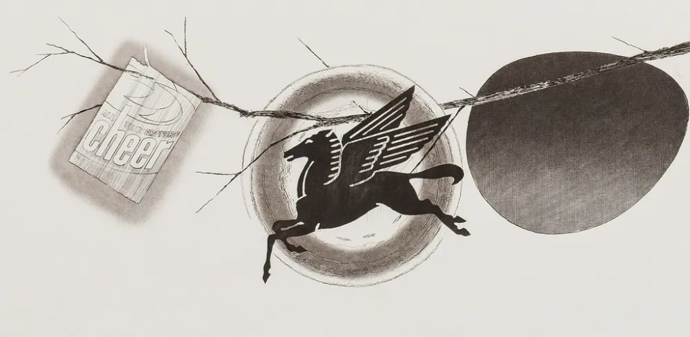 Aguafuerte Y Aguatinta Rosenquist - Spring cheer (second state)