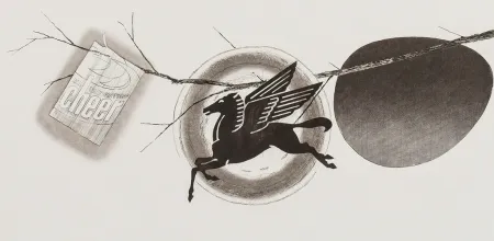 Aguafuerte Y Aguatinta Rosenquist - Spring cheer (second state)