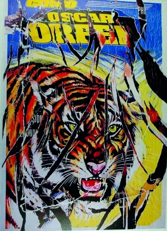 Serigrafía Rotella - Circo Orfei