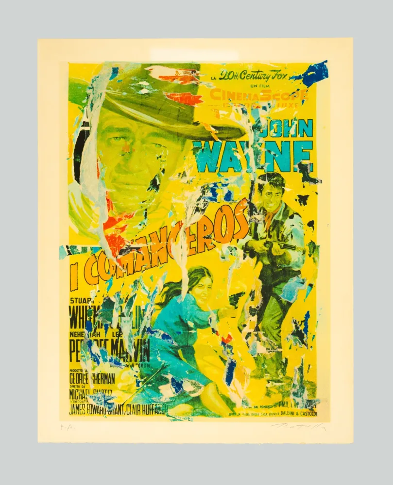 Serigrafía Rotella - Comanceros