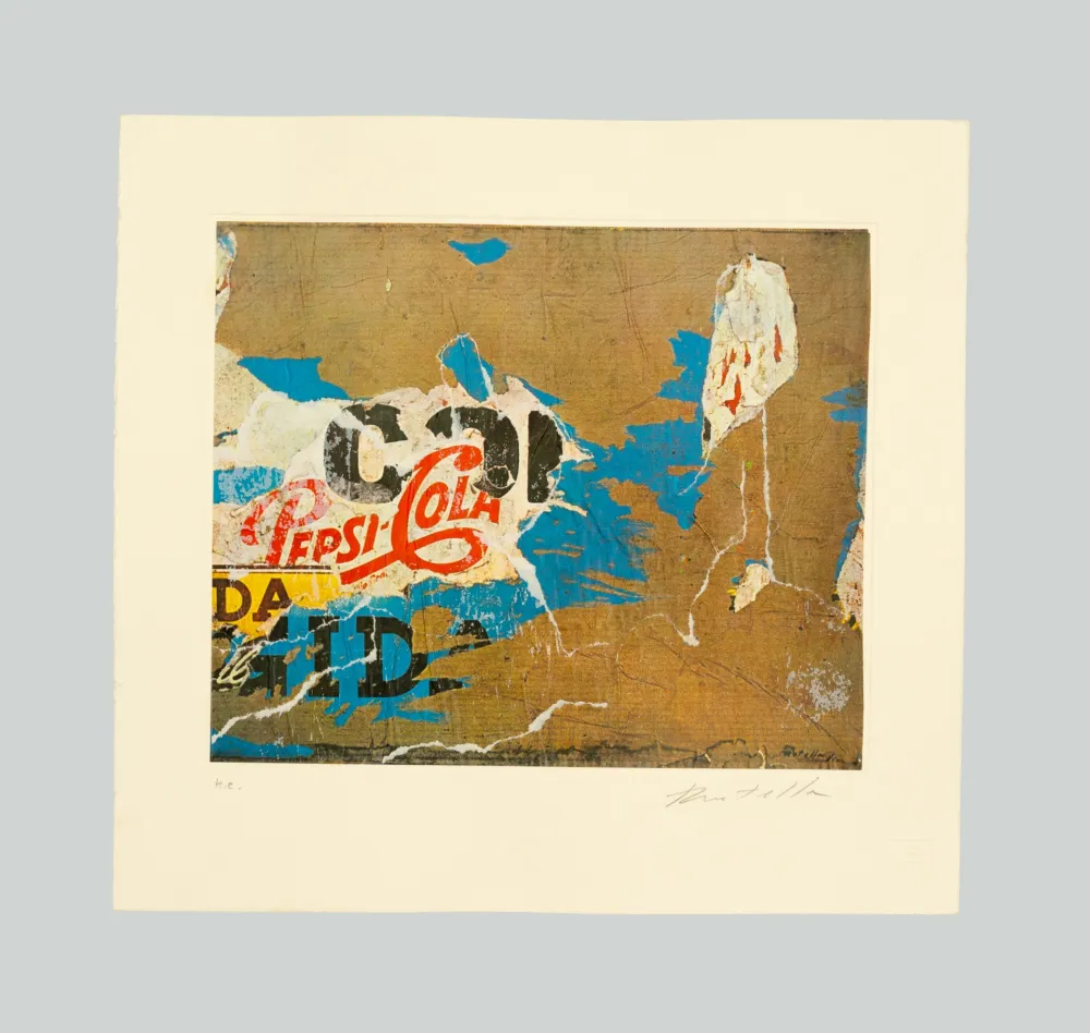 Serigrafía Rotella - Composizione (1)