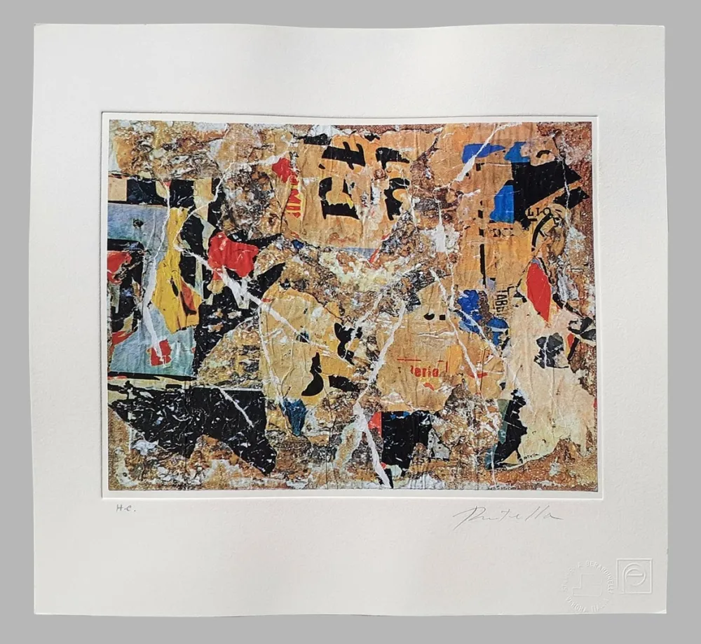 Serigrafía Rotella - Composizione (2)