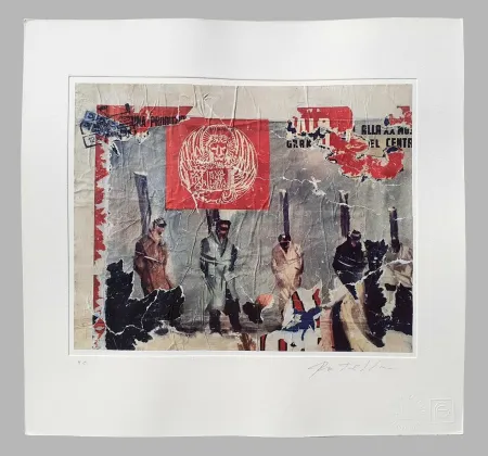 Serigrafía Rotella - Composizione (3)