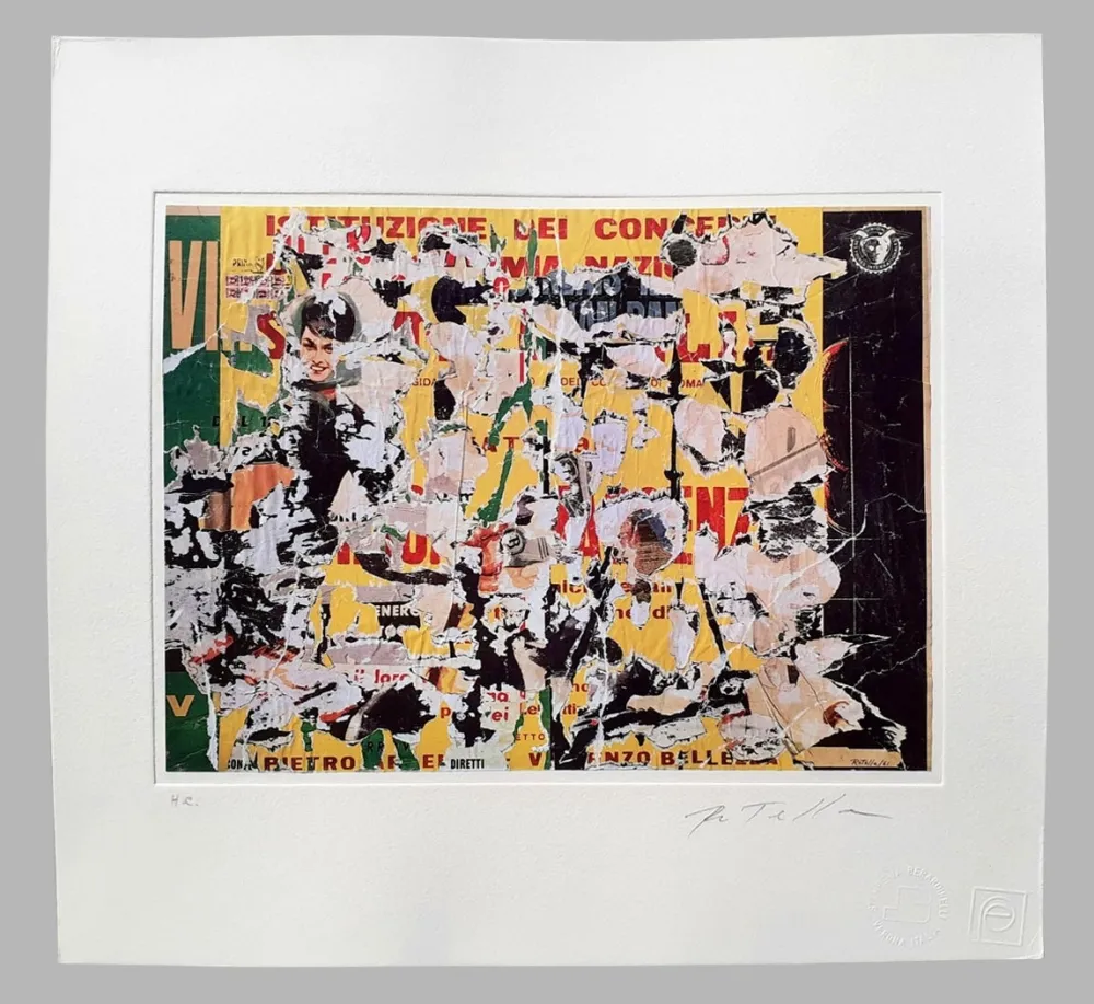 Serigrafía Rotella - Composizione (8)