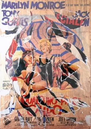 Serigrafía Rotella - Dame del Ritmo (Marilyn Monroe)