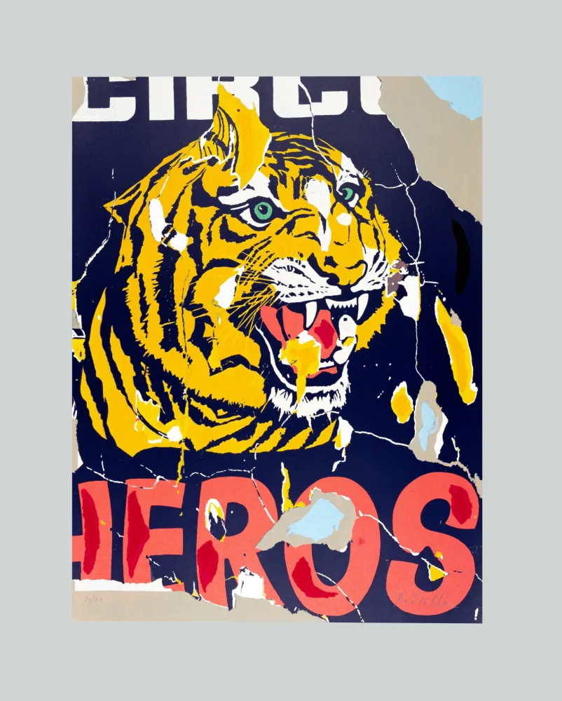 Serigrafía Rotella - Heros