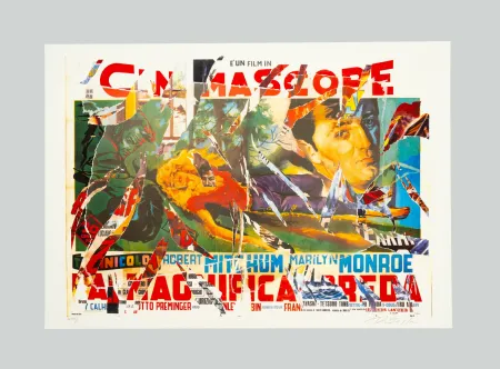 Serigrafía Rotella - La magnifica preda