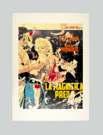 Serigrafía Rotella - La magnifica preda