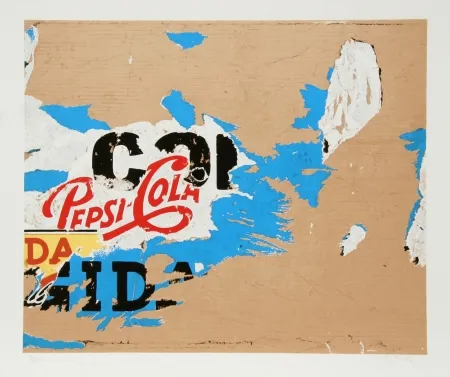 Serigrafía Rotella - Pepsi
