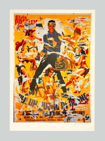 Serigrafía Rotella - Per un pugno di donne