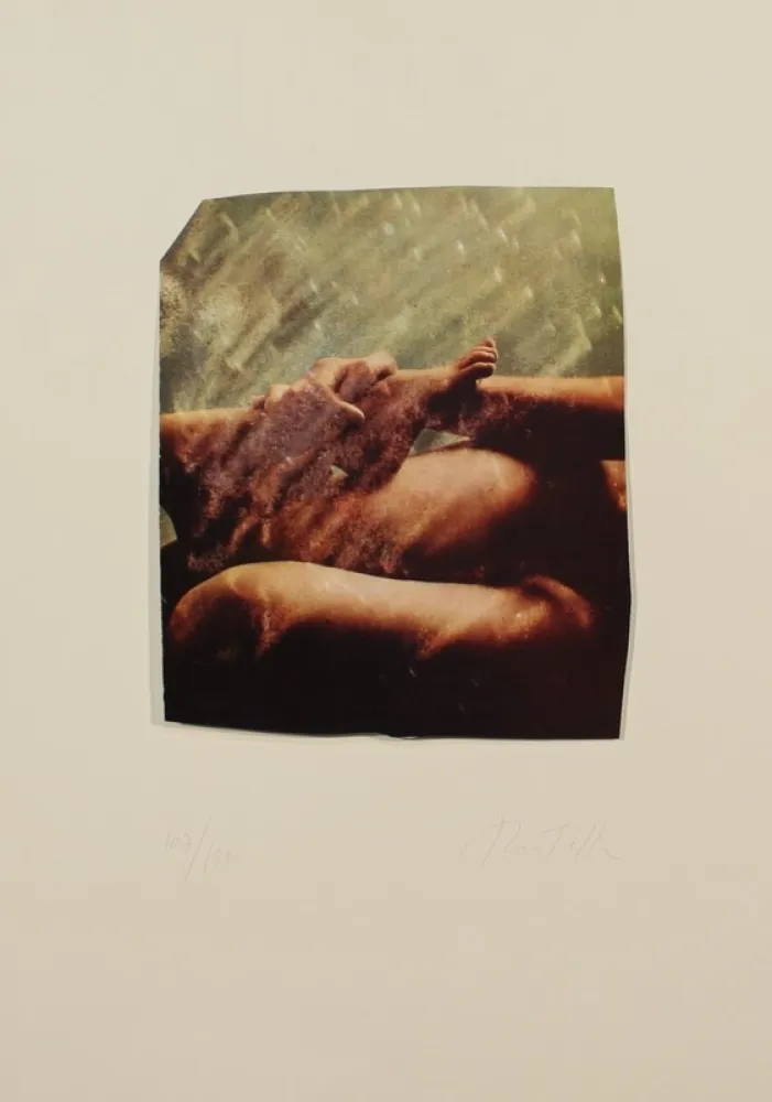 Litografía Rotella - SENZA TITOLO