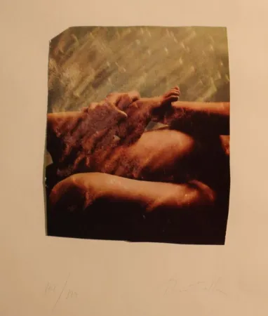 Litografía Rotella - SENZA TITOLO