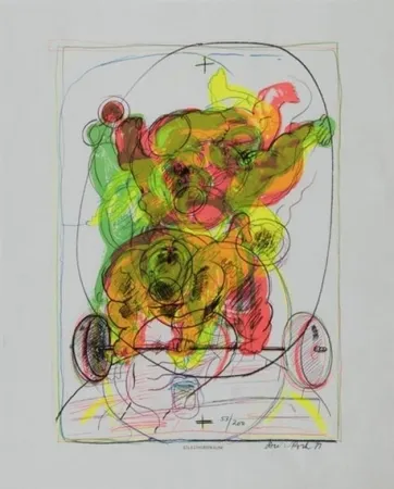 Litografía Roth - SELBSTHEBETRAUM