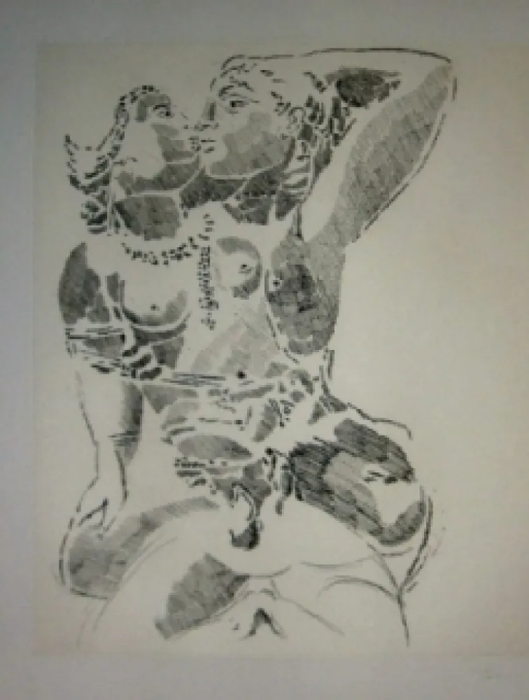 Aguafuerte Y Aguatinta Rouan  - Effacer la Notion 1