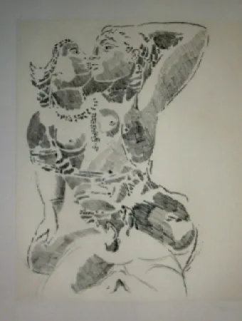 Aguafuerte Y Aguatinta Rouan  - Effacer la Notion 1