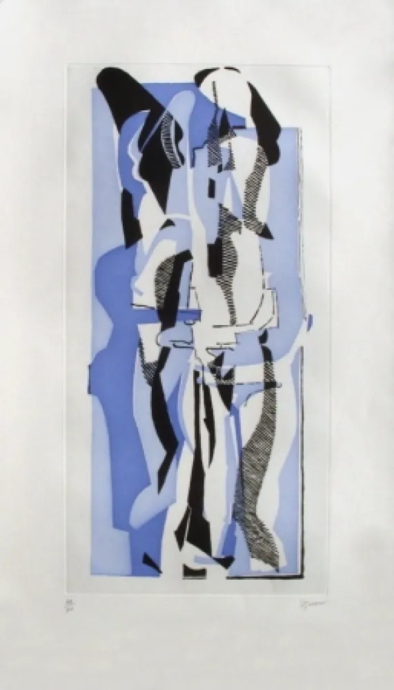 Aguafuerte Y Aguatinta Rouan  - Stuck 