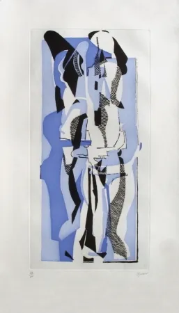 Aguafuerte Y Aguatinta Rouan  - Stuck 