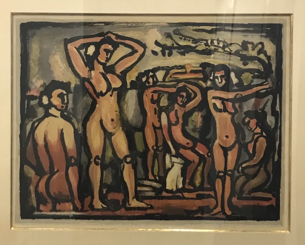 Aguafuerte Y Aguatinta Rouault - Automne (Autumn)