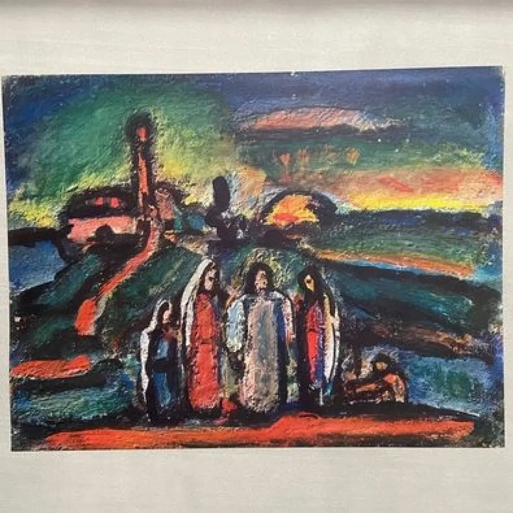 Heliograbado Rouault - Couches de soleil