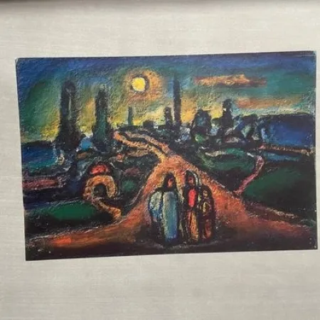 Heliograbado Rouault - Crepuscule