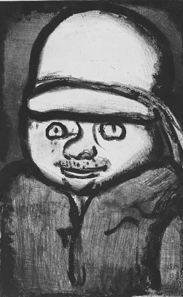 Aguatinta Rouault - Fléau Colon