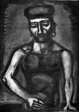 Aguafuerte Y Aguatinta Rouault - Jean-François jamais ne chante Alleluia