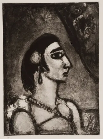 Aguatinta Rouault - La Beautè