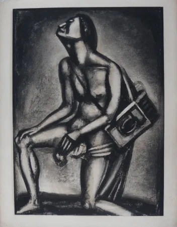 Aguafuerte Y Aguatinta Rouault - Life is full of tears